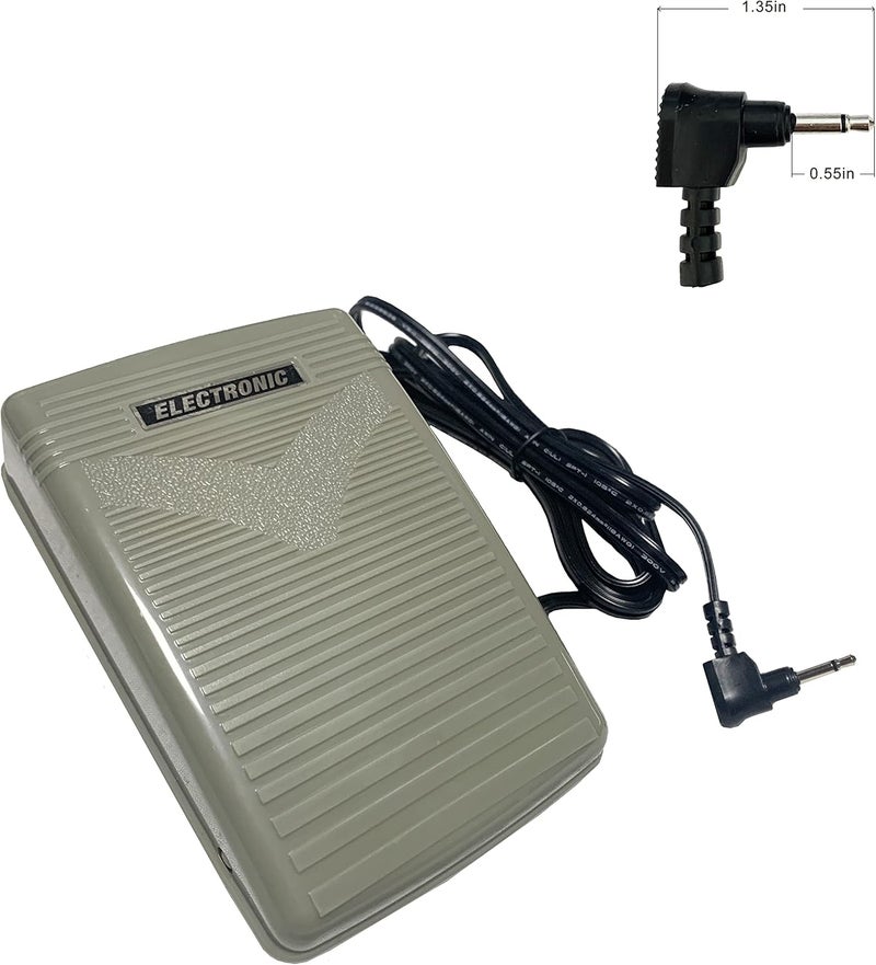 HimaPro Foot Control Pedal and Power Cord for Domestic and Imported Sewing Machines - Variable Speed Control (4C-333BL) - Image 3